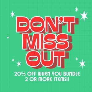 BUNDLE AWAY AND SAVE!!! 🎁
